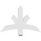 Ekena Millwork Davenport Architectural Grade PVC Gable Bracket, 36"W x 24"H x 4"D x 4"F, 16/12 Pitch GBP036X24X0404DAV00 - alternate 3